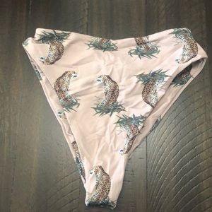 Montce Paula Mocha Cheetah bikini bottom